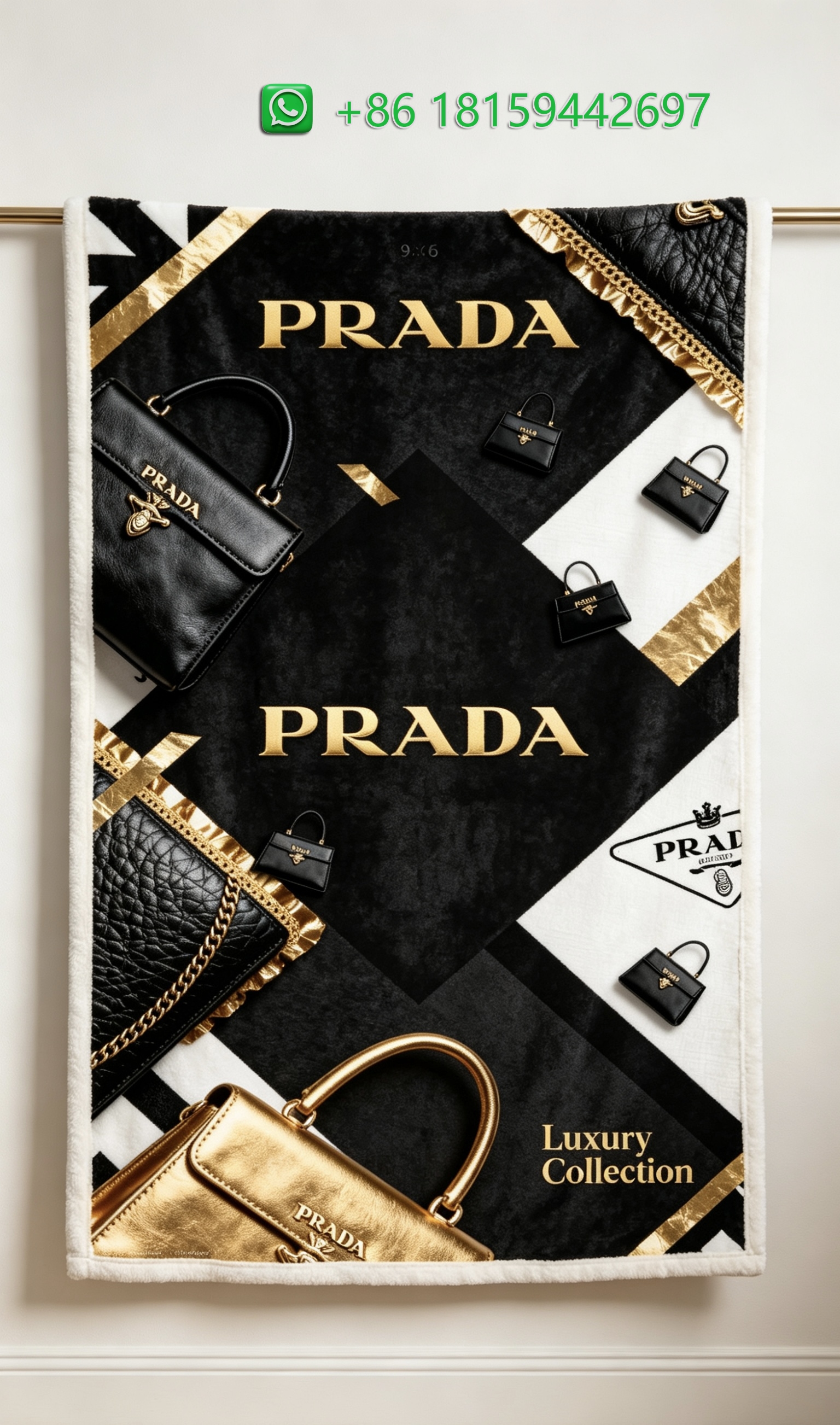 Prada Throw Blankets